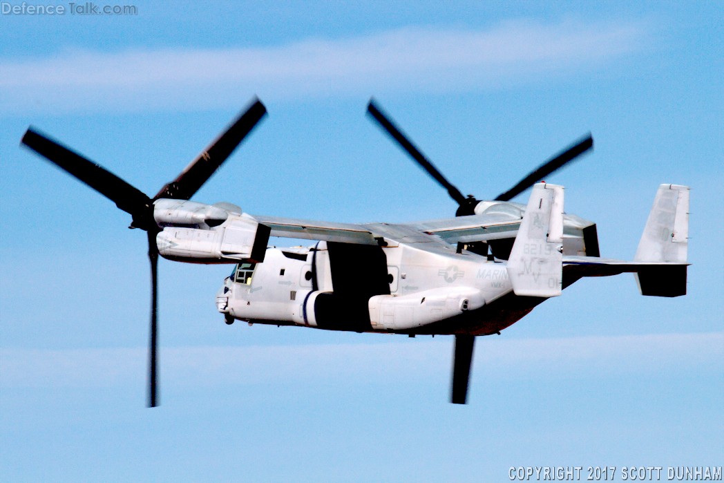 USMC MV-22 Osprey Tilt Rotor Aircraft