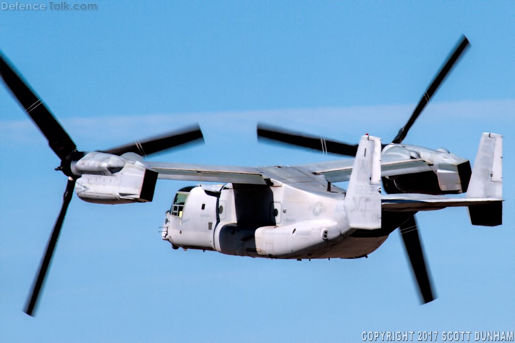 USMC MV-22 Osprey Tilt Rotor Aircraft