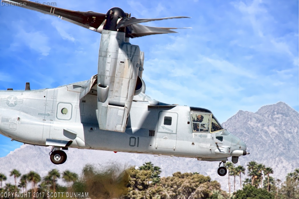 USMC MV-22 Osprey Tilt Rotor Aircraft