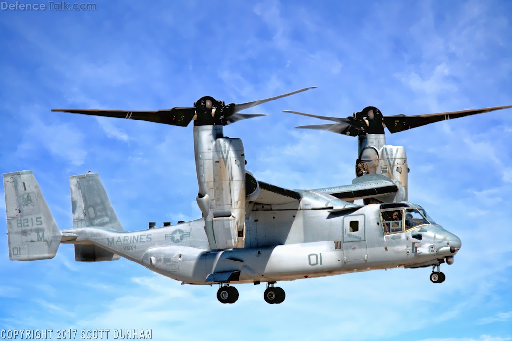 USMC MV-22 Osprey Tilt Rotor Aircraft