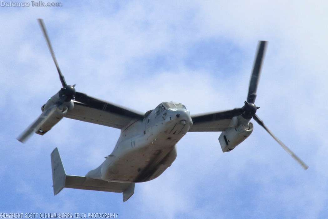 USMC MV-22 Osprey Tilt Rotor Aircraft