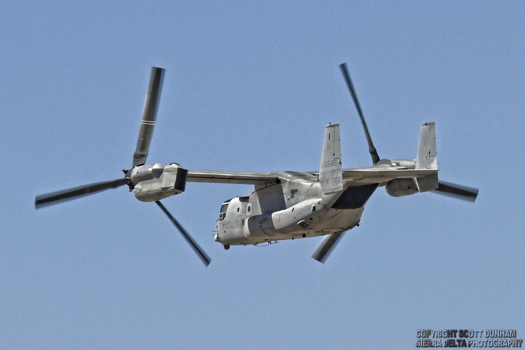 USMC MV-22 Osprey Tilt Rotor Aircraft