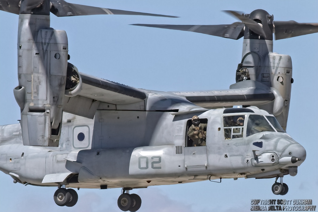 USMC MV-22 Osprey Tilt Rotor Aircraft