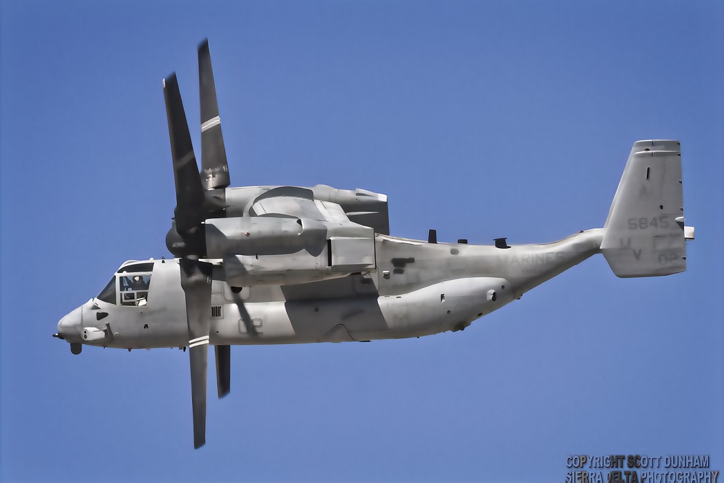 USMC MV-22 Osprey Tilt Rotor Aircraft