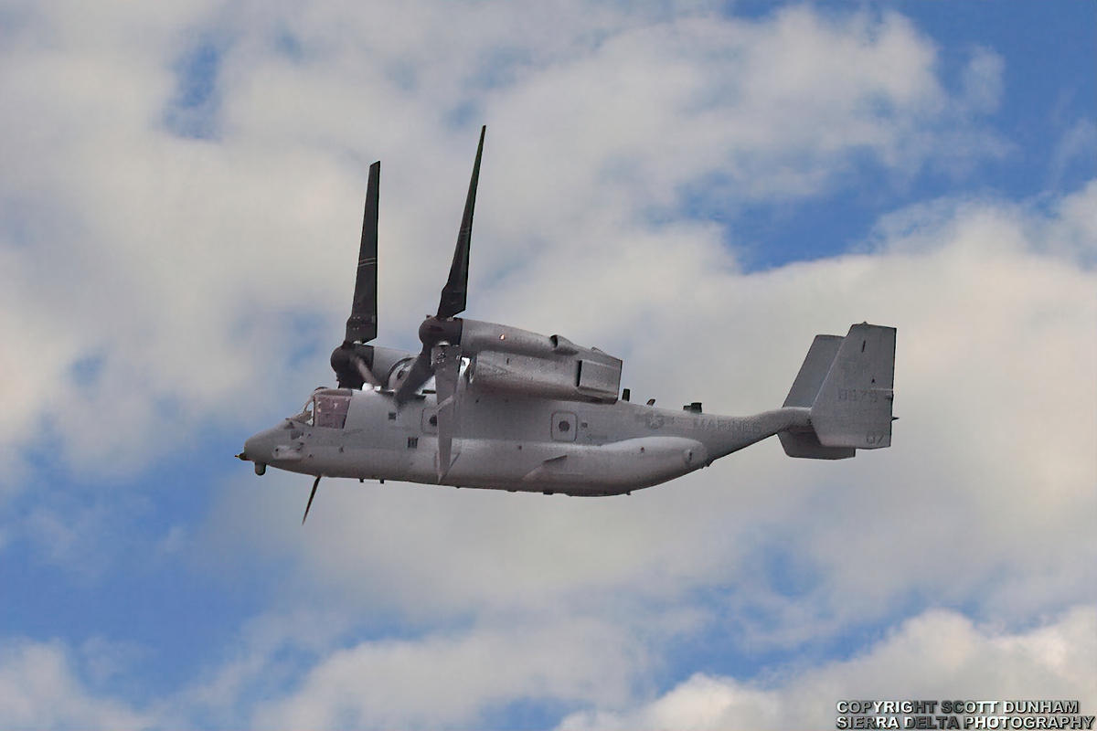 USMC MV-22 Osprey Tilt Rotor Aircraft