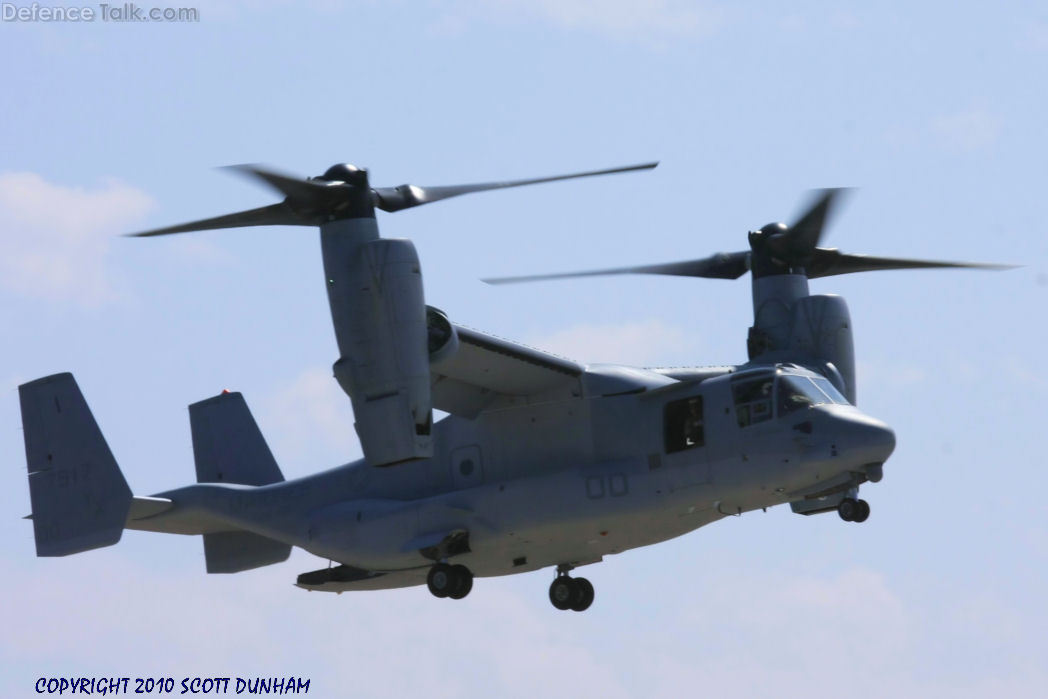 USMC MV-22 Osprey Tiltrotor Aircraft