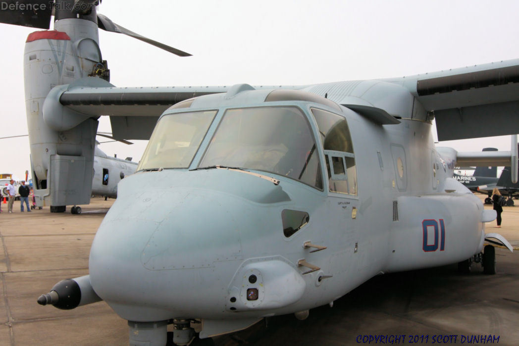 USMC MV-22 Osprey Tiltrotor Aircraft