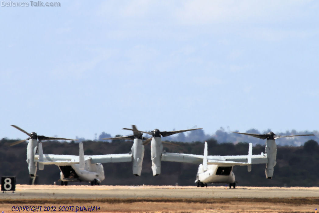 USMC MV-22 Osprey Tiltrotor Aircraft