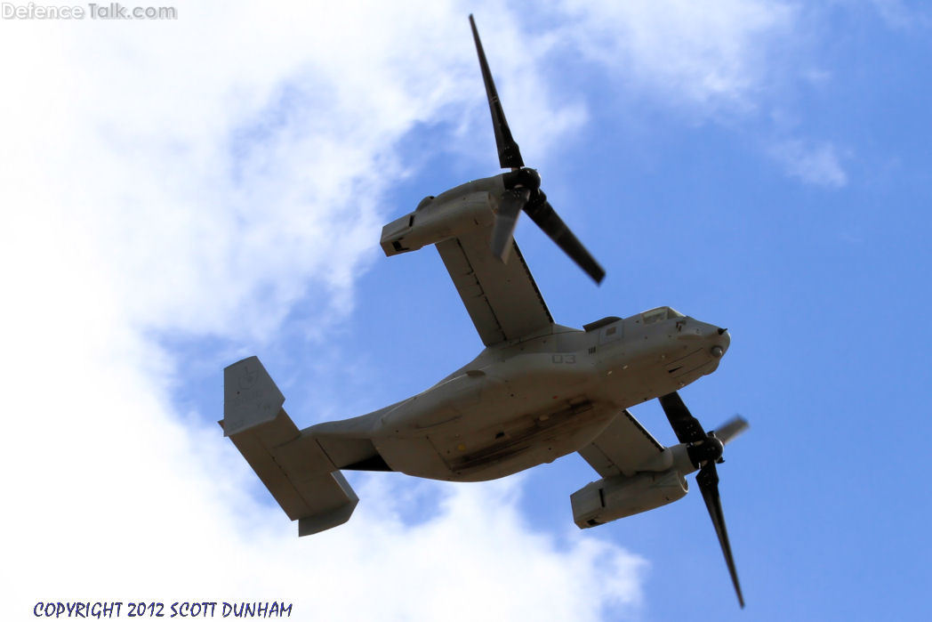 USMC MV-22 Osprey Tiltrotor Aircraft