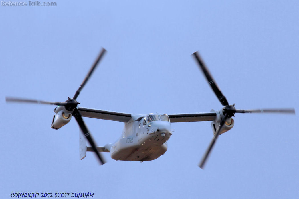 USMC MV-22 Osprey Tiltrotor Aircraft