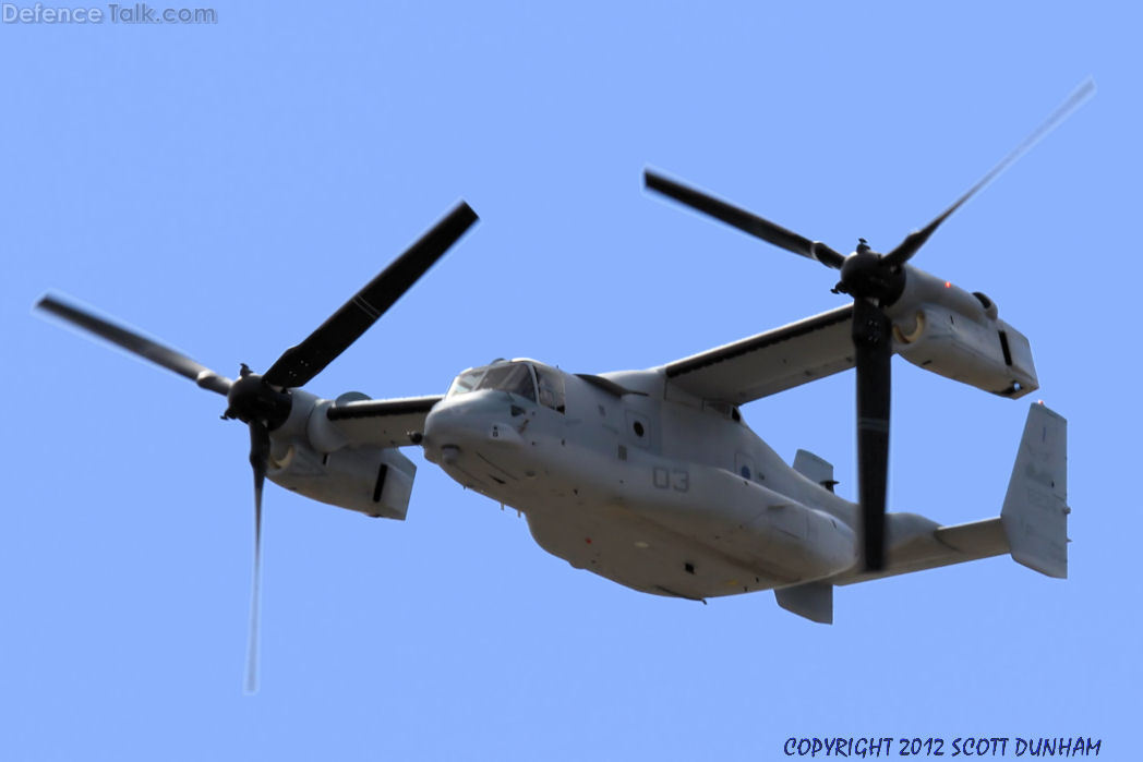 USMC MV-22 Osprey Tiltrotor Aircraft