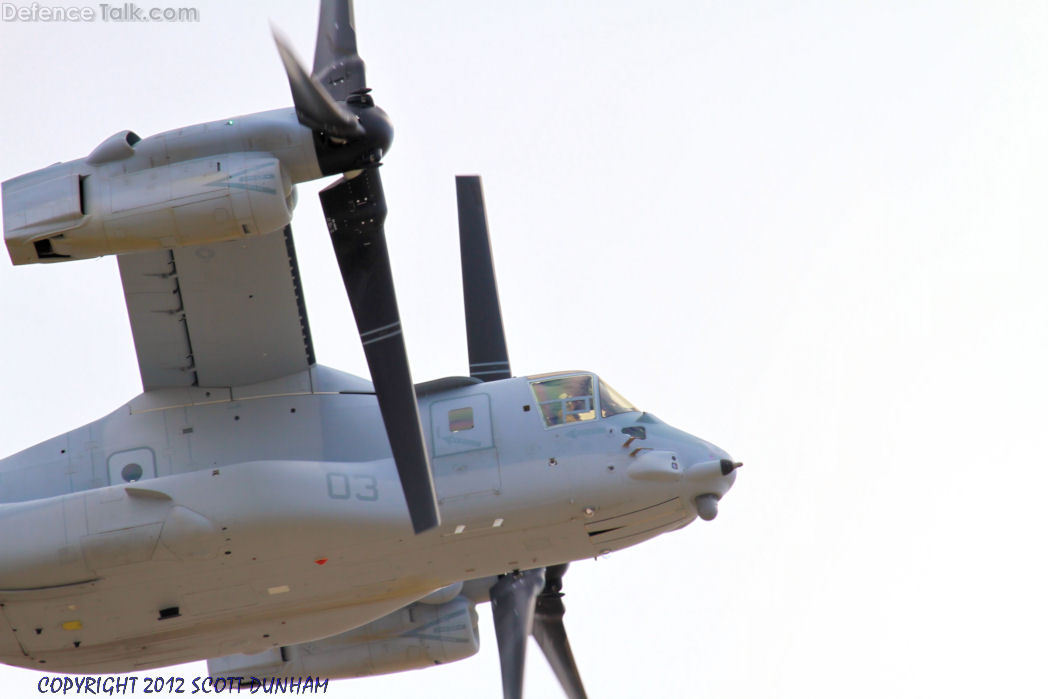 USMC MV-22 Osprey Tiltrotor Aircraft