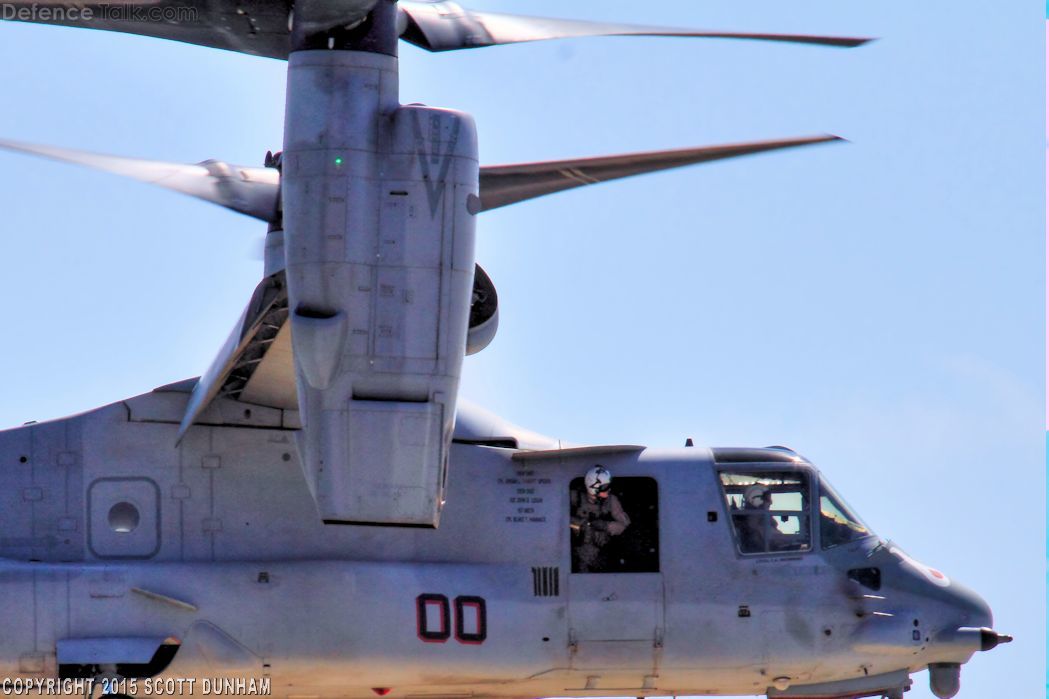 USMC MV-22 Osprey Tiltrotor Aircraft