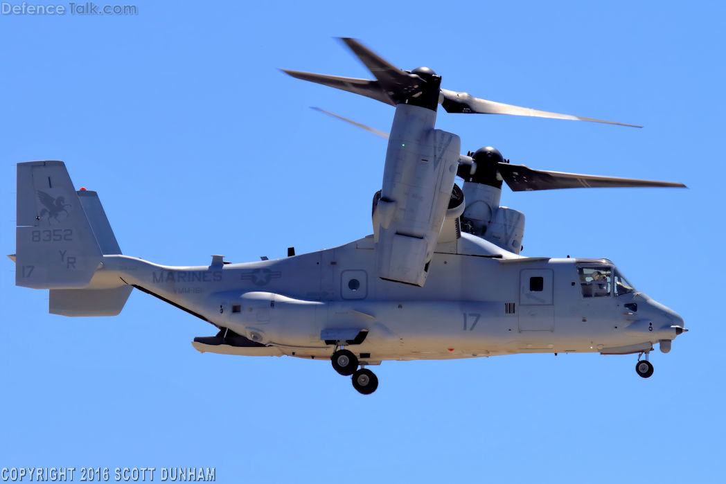 USMC MV-22 Osprey Tiltrotor Aircraft