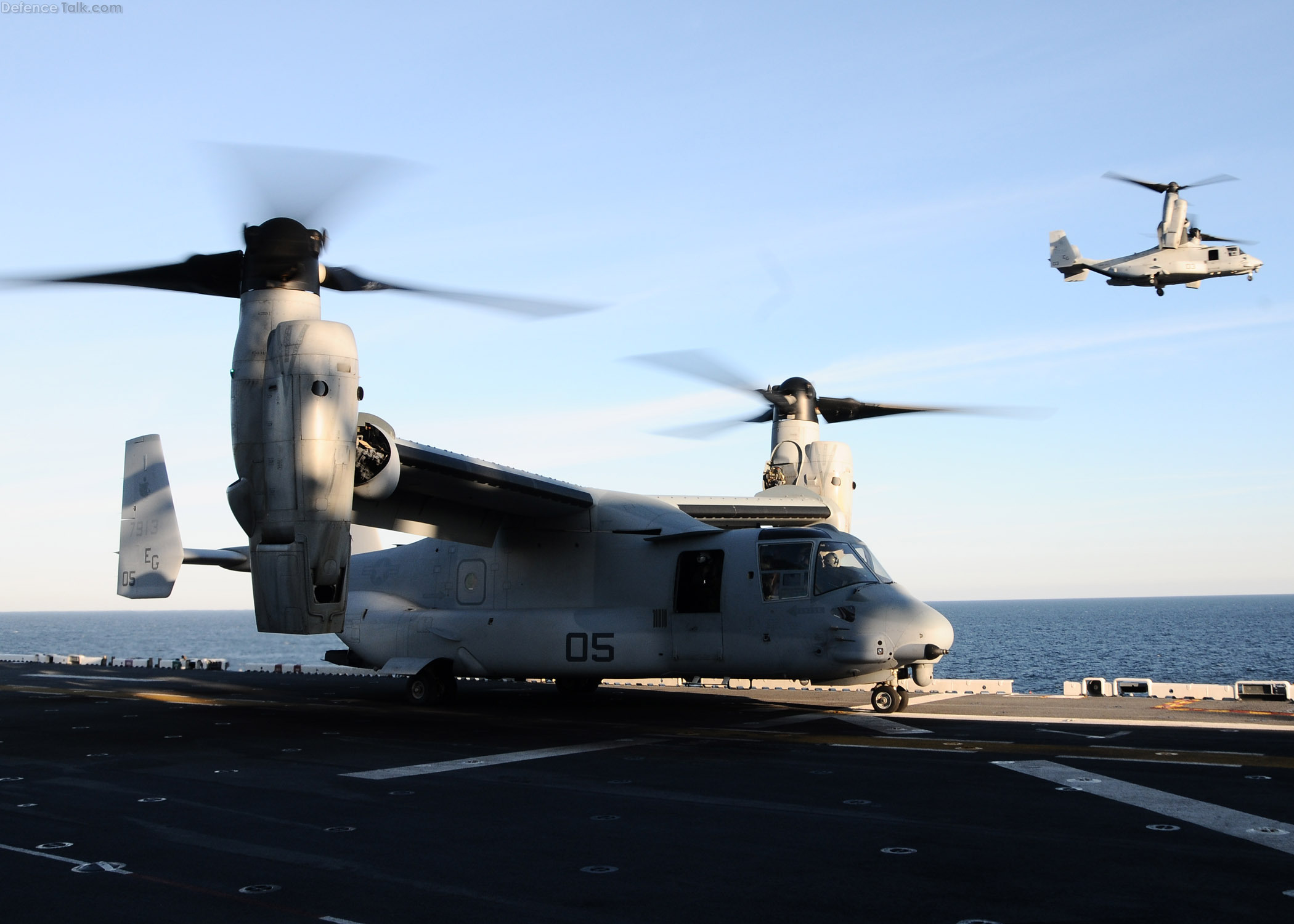 USMC  MV-22B Osprey  from Marine Medium Tiltrotor Squadron (VMM) 263