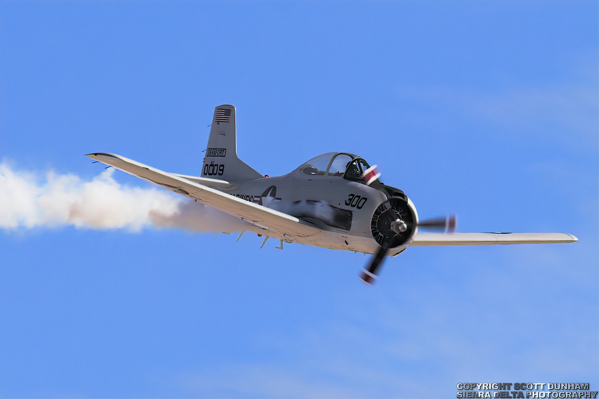 USMC T-28 Trojan Training Aircraft