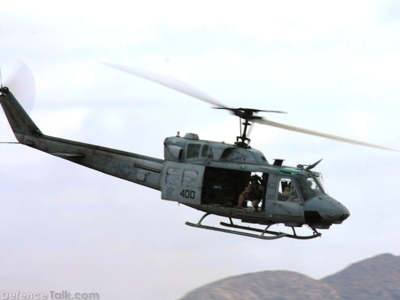 USMC UH-1 Huey Helicopter MAGTF Miramar