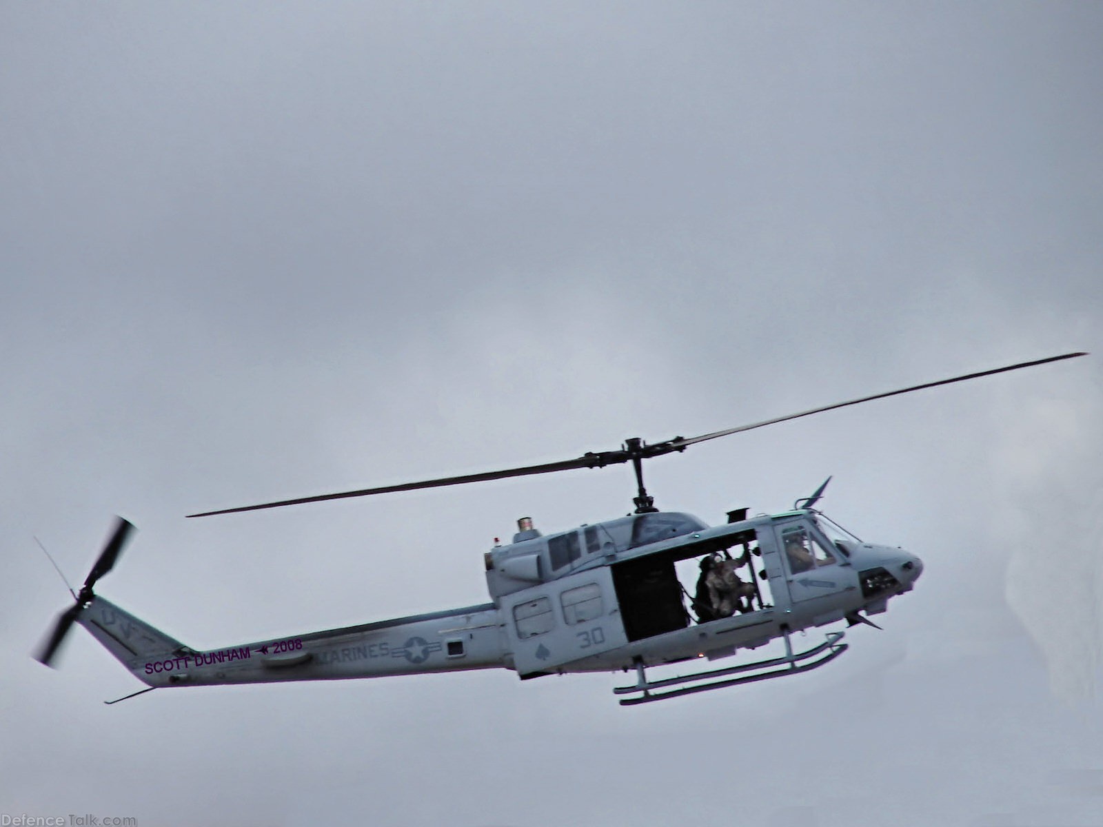 USMC UH-1 Huey Helicopter