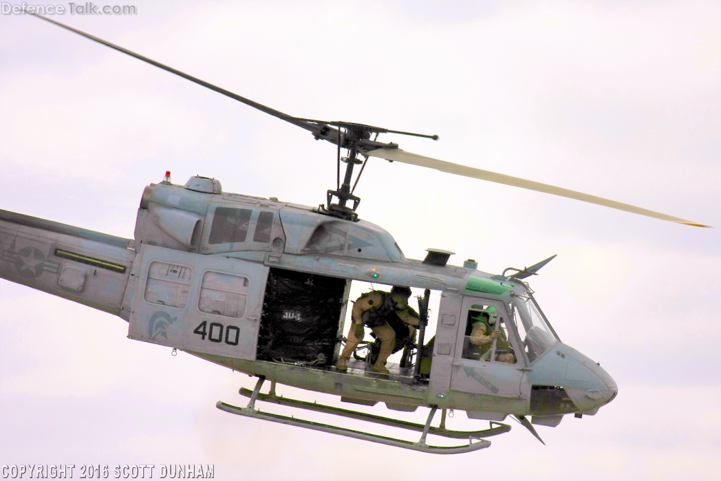 USMC UH-1 Huey Helicopter