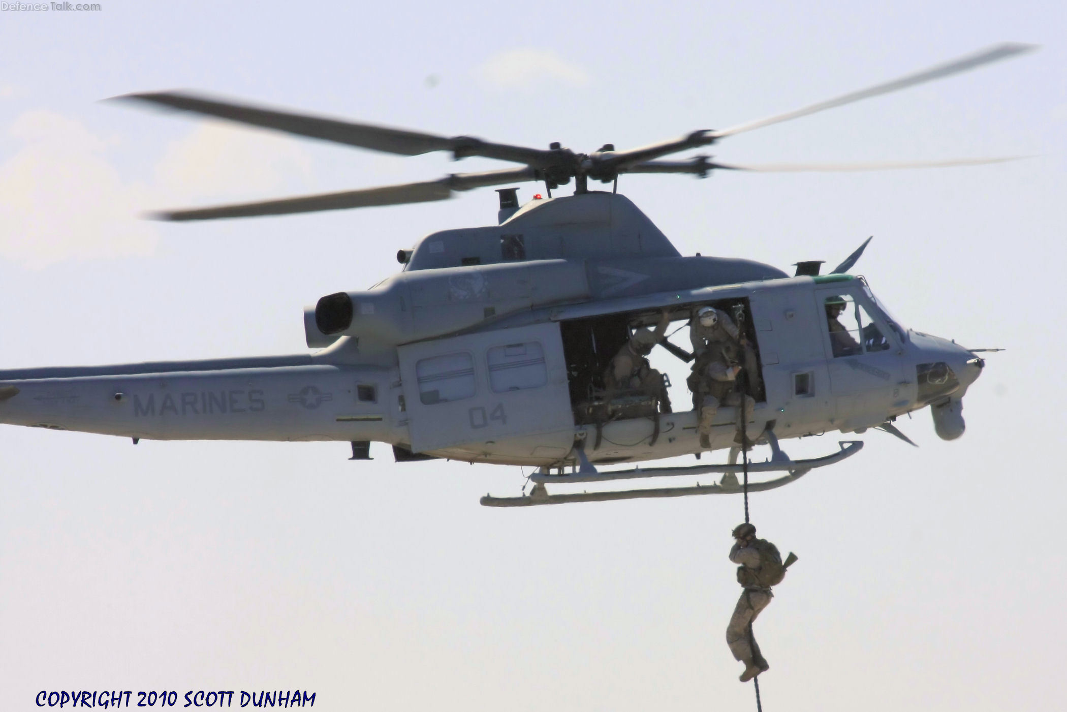 USMC UH-1N Huey Helicopter