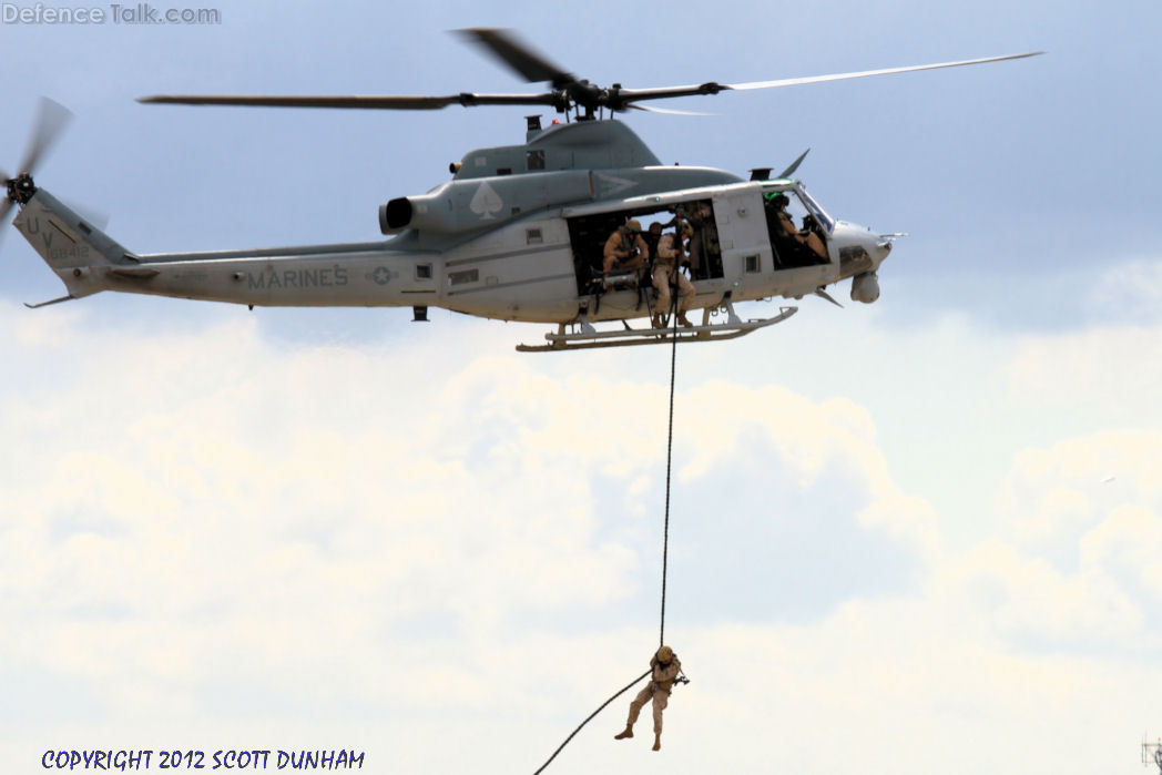 USMC UH-1Y Huey Helicopter