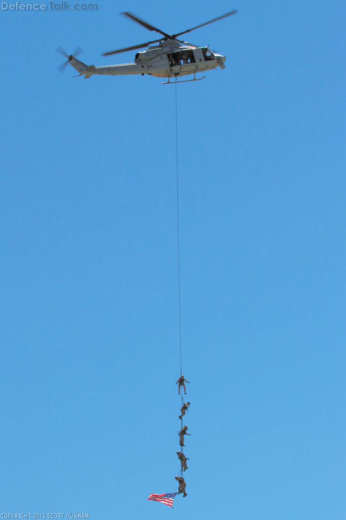 USMC UH-1Y Troop Extraction