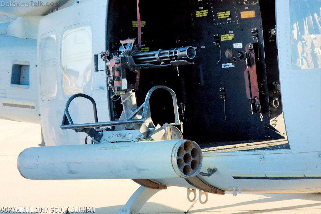 USMC UH-1Y Venom Helicopter Gunship