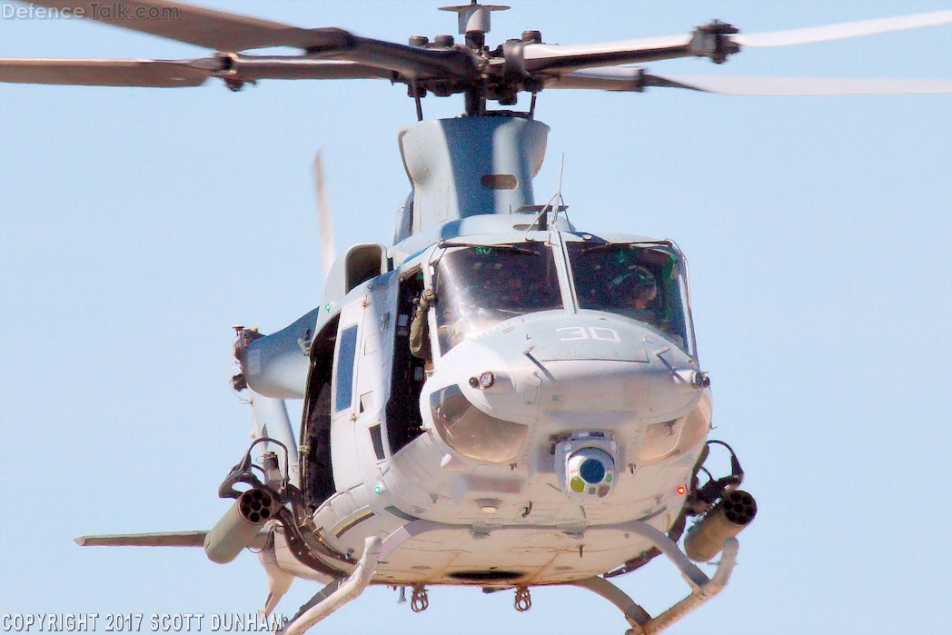 USMC UH-1Y Venom Helicopter Gunship