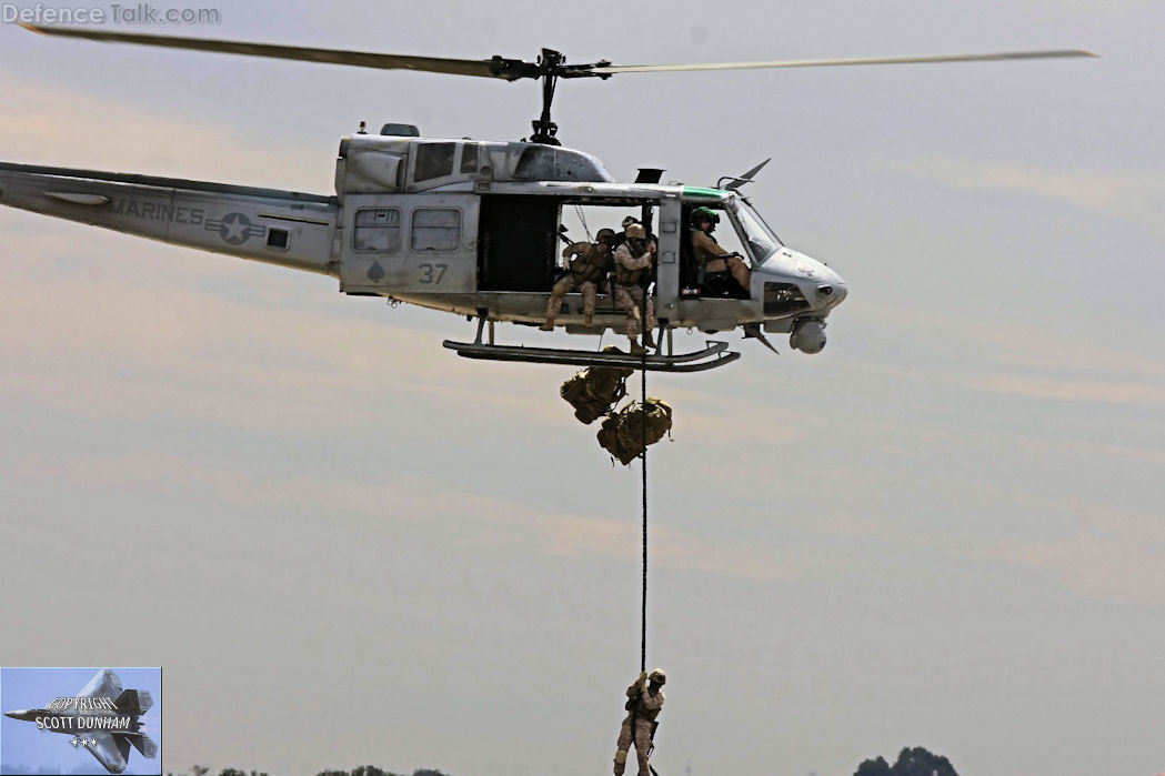 USMC UH-1Y Venom Helicopter