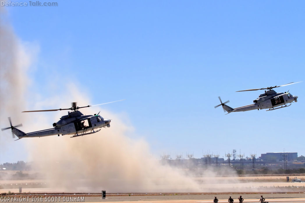 USMC UH-1Y Venom Helicopter