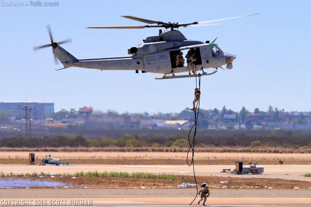 USMC UH-1Y Venom Helicopter