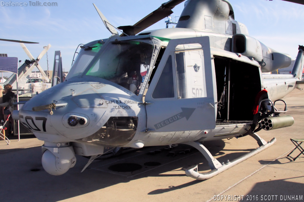 USMC UH-1Y Venom Helicopter