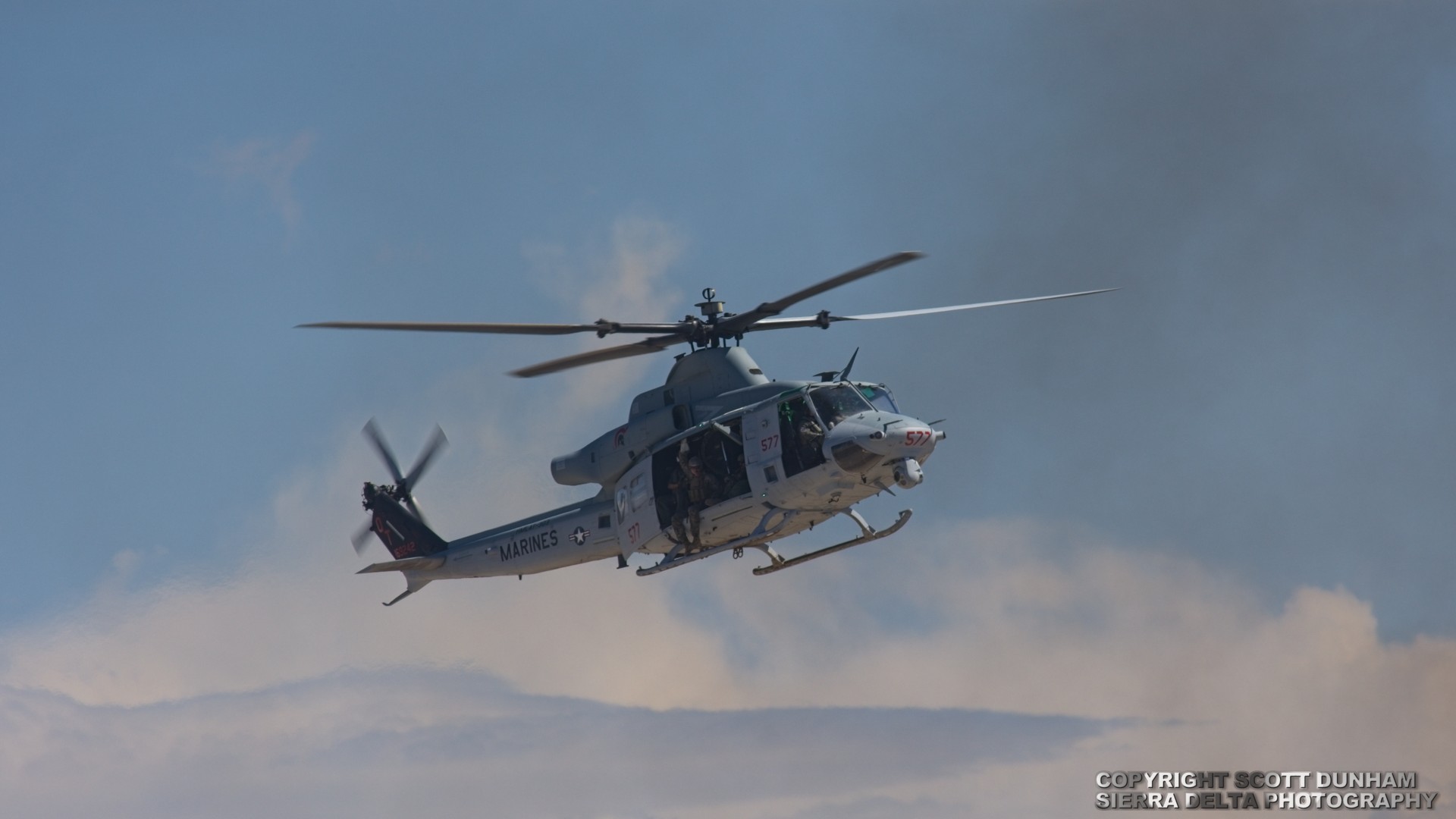 USMC UH-1Y Venom Utility Helicopter