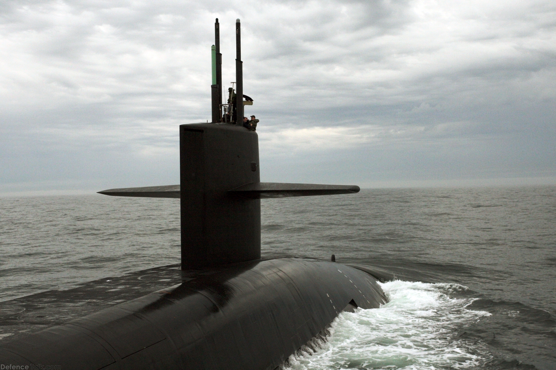 USS Alaska SSBN 732 Ohio-Class Ballistic Missile Submarine