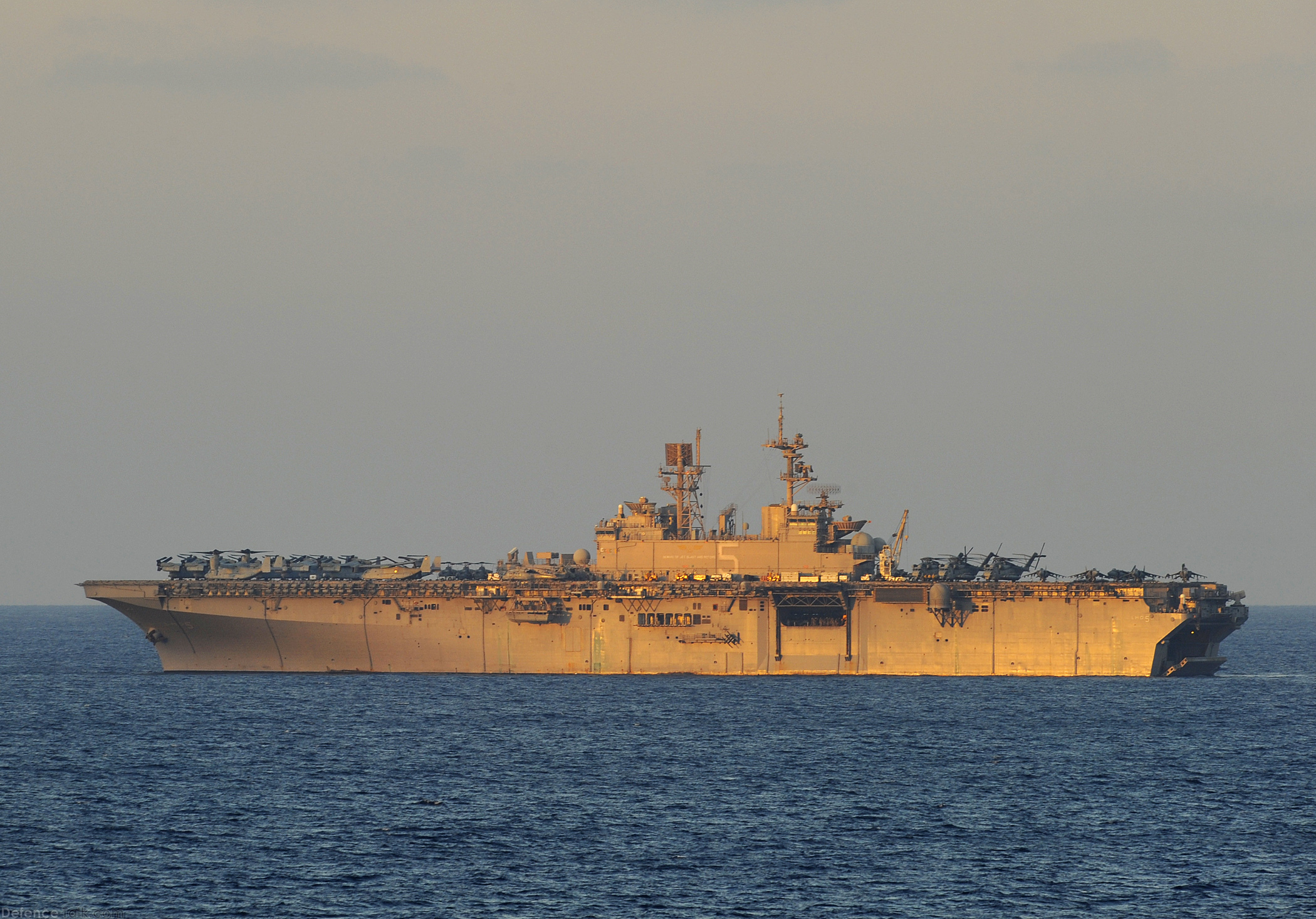 USS Bataan (LHD 5), amphibious assault ship during Bright Start 2009