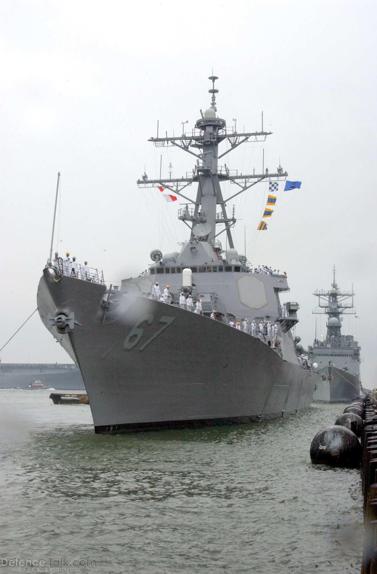 USS Cole DDG 67 - Guided Missile Destroyer - US Navy