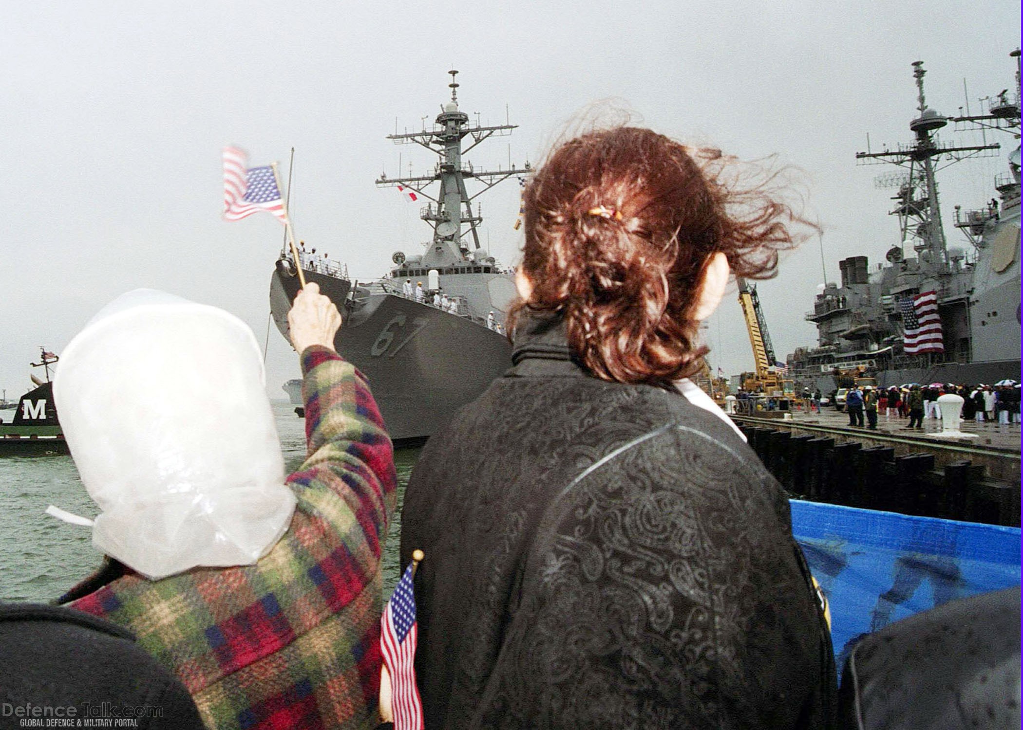 USS Cole returns DDG 67 - Guided Missile Destroyer - US Navy