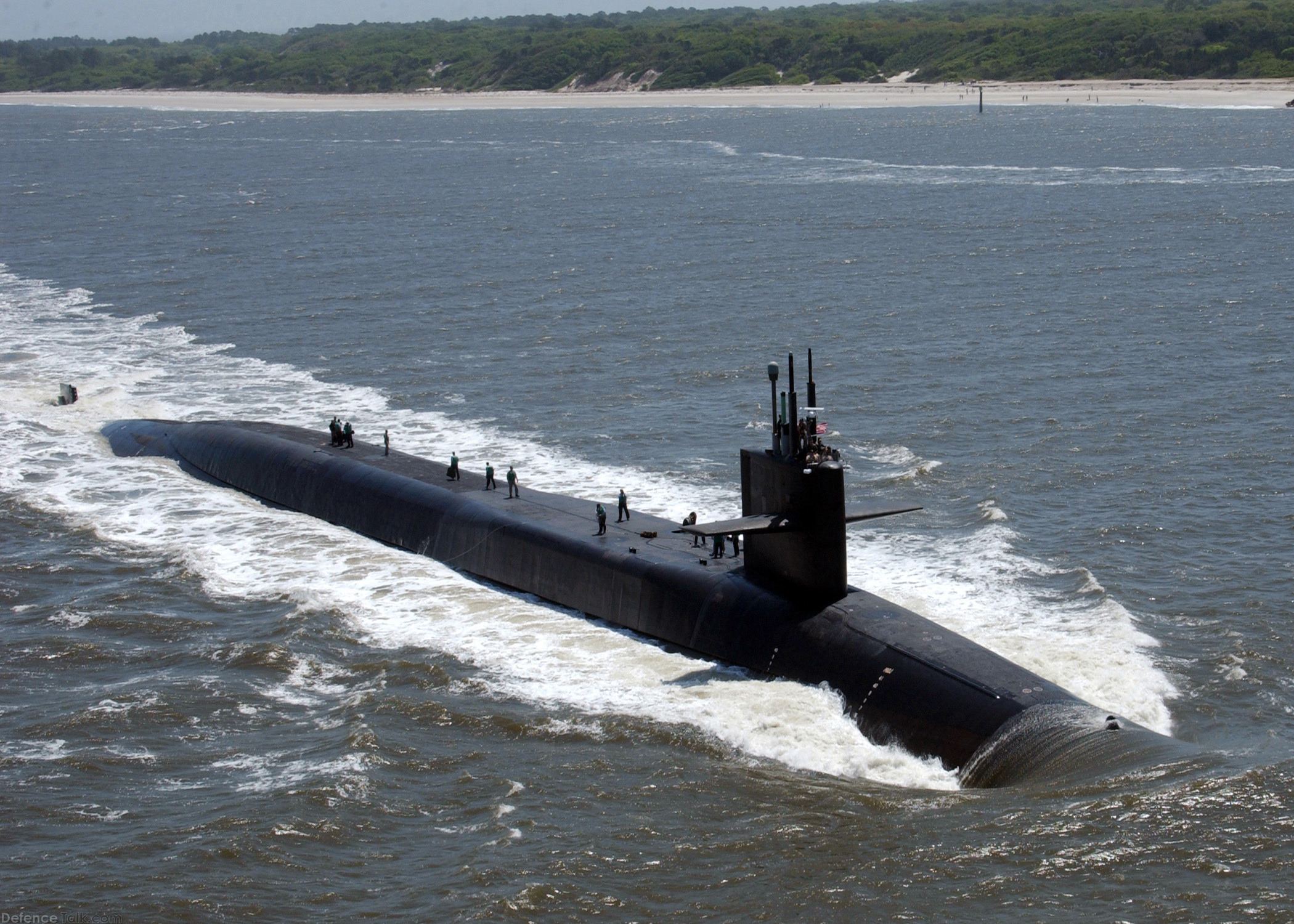 USS Florida SSGN 728 Ohio-class Guided Missile Submarine