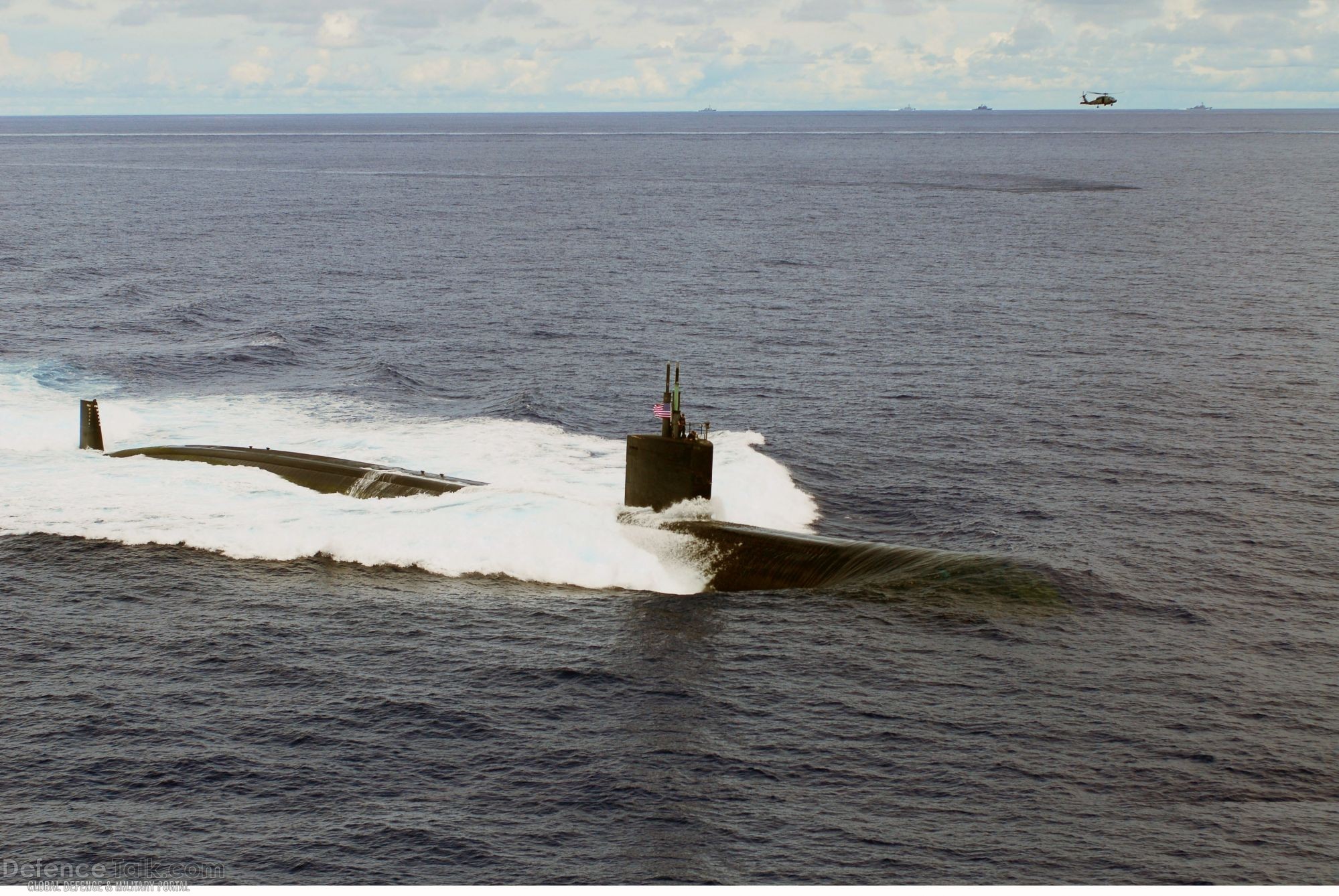 USS Hampton (SSN 767) - Valiant Shield 2007