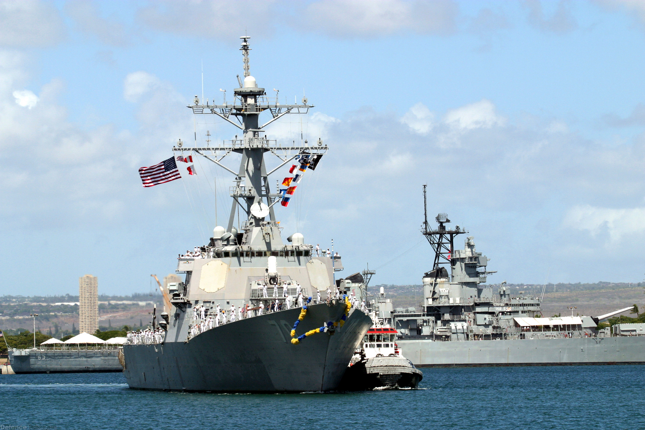 USS Hopper DDG 70 - Guided Missile Destroyer - US Navy