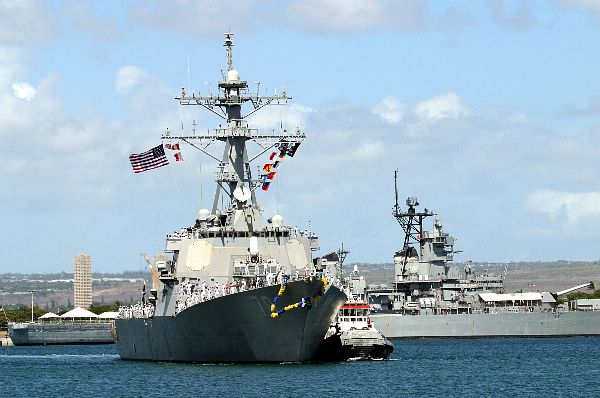 USS Hopper DDG 70 - Guided Missile Destroyer