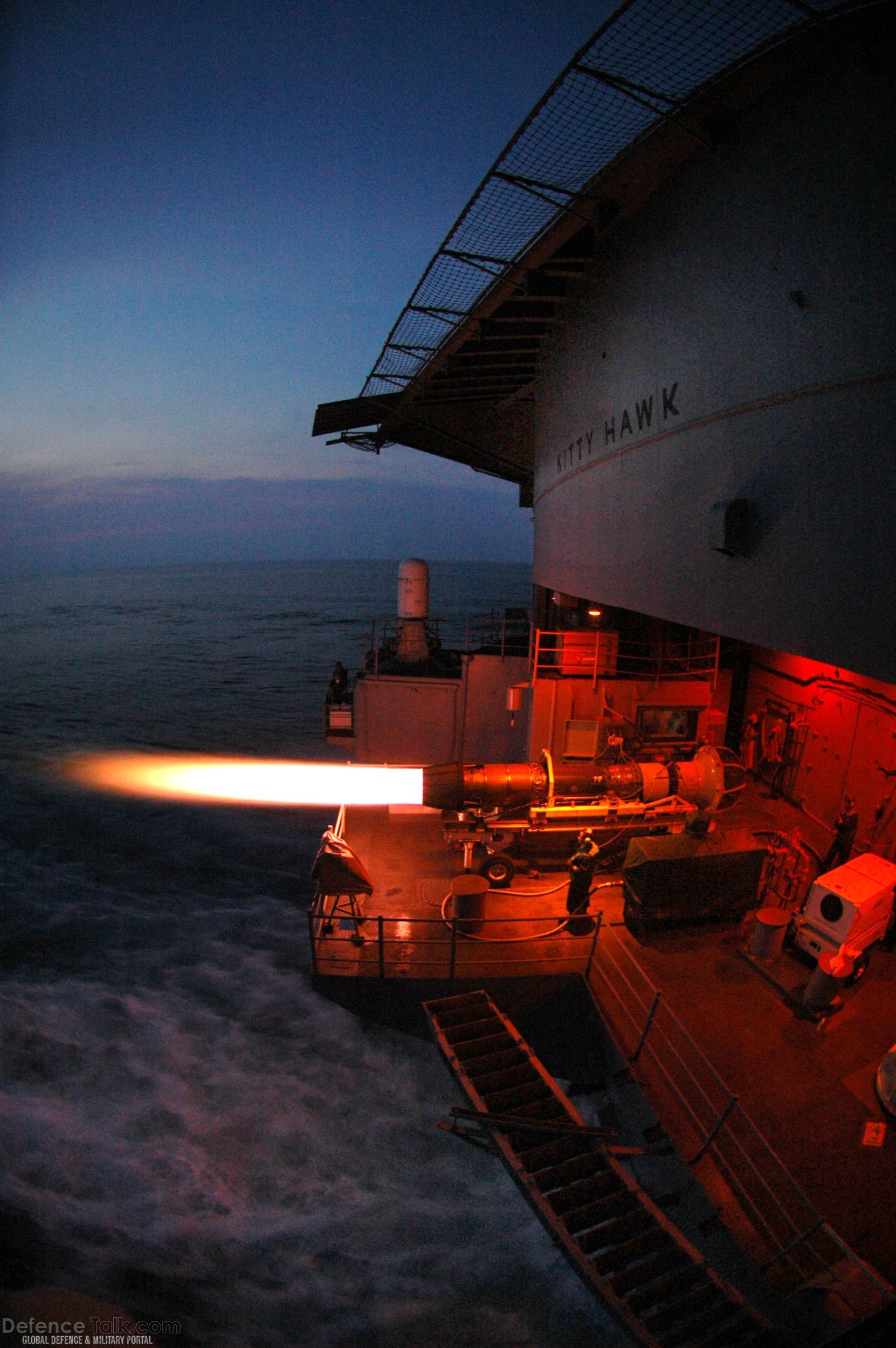 USS Kitty Hawk (CV 63) Aircraft Carrier - US Navy