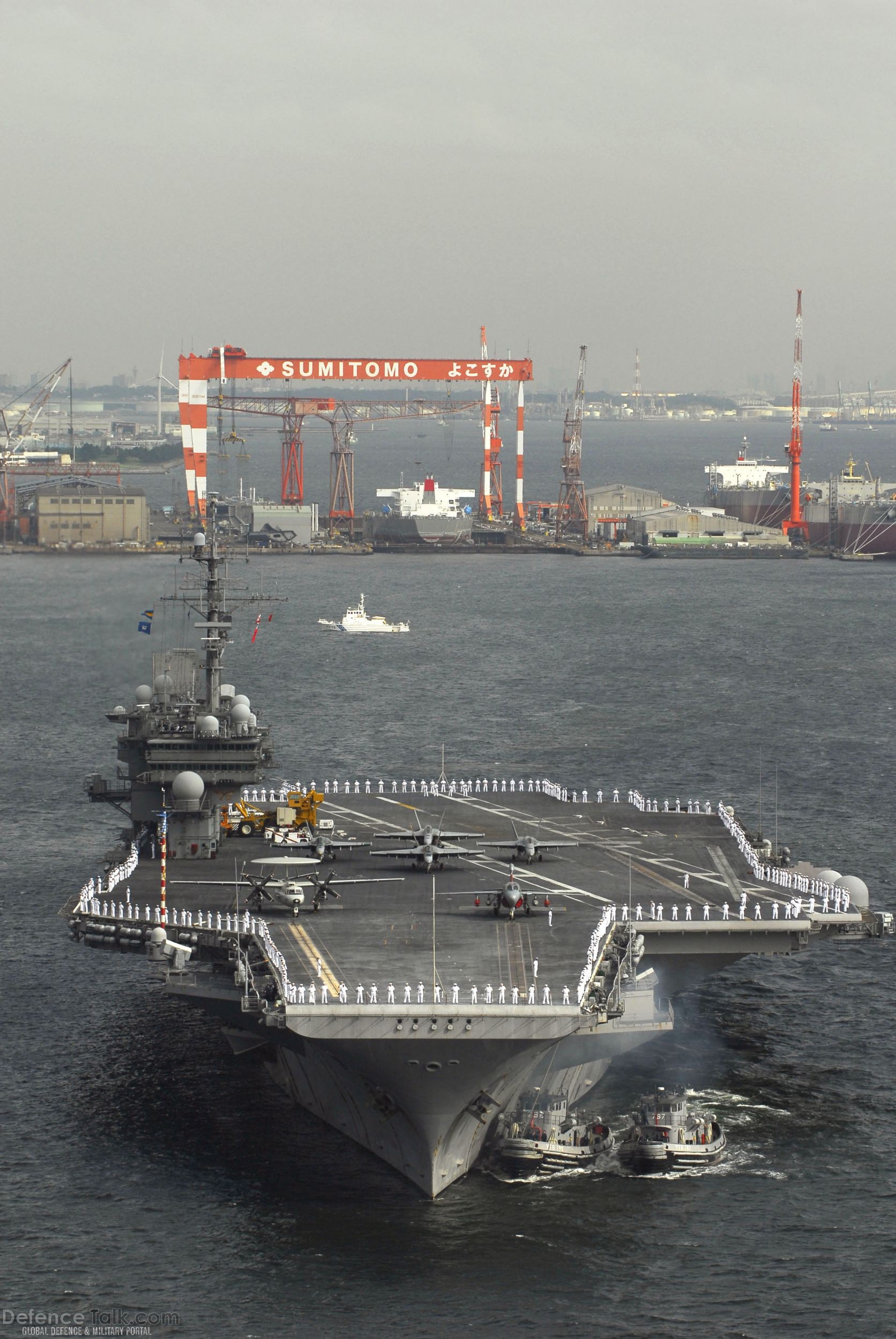 USS Kitty Hawk (CV 63) Aircraft Carrier - US Navy