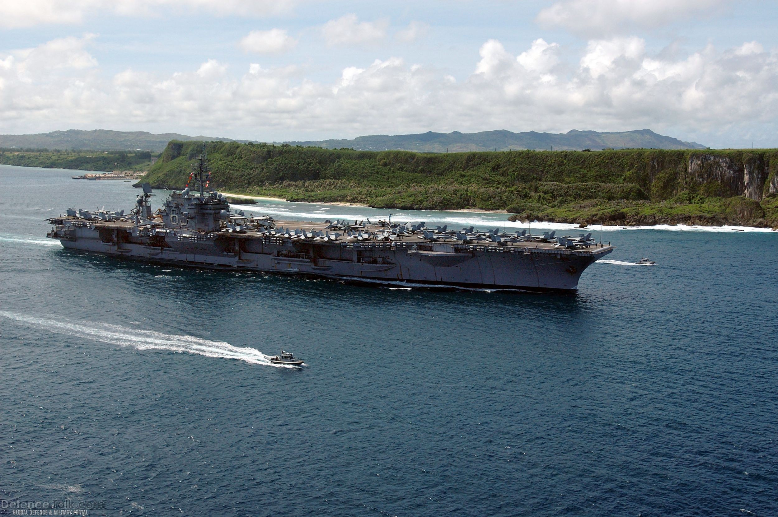 USS Kitty Hawk (CV 63) Aircraft Carrier - US Navy