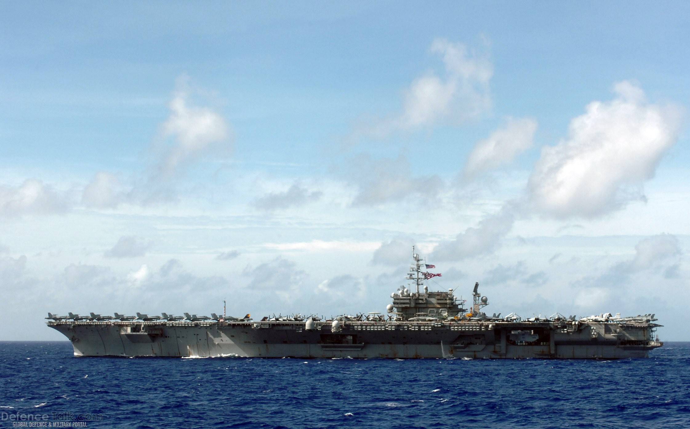 USS Kitty Hawk (CV 63) Aircraft Carrier - US Navy