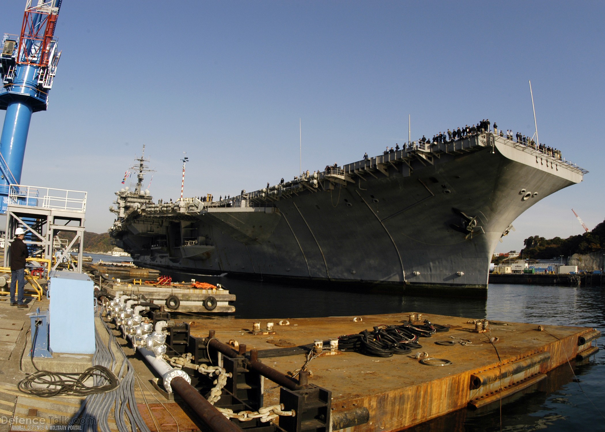 USS Kitty Hawk (CV 63) Aircraft Carrier - US Navy