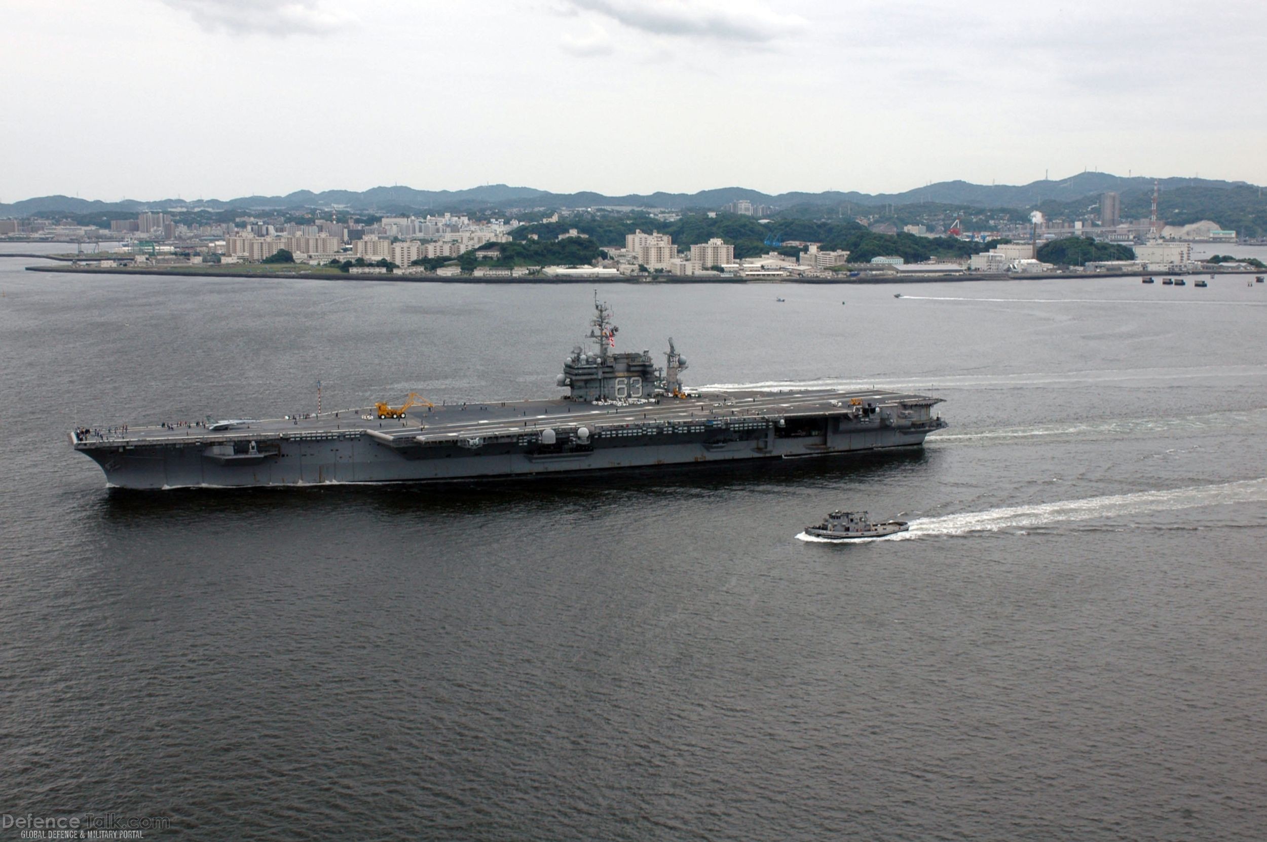 USS Kitty Hawk (CV 63) Aircraft Carrier - US Navy