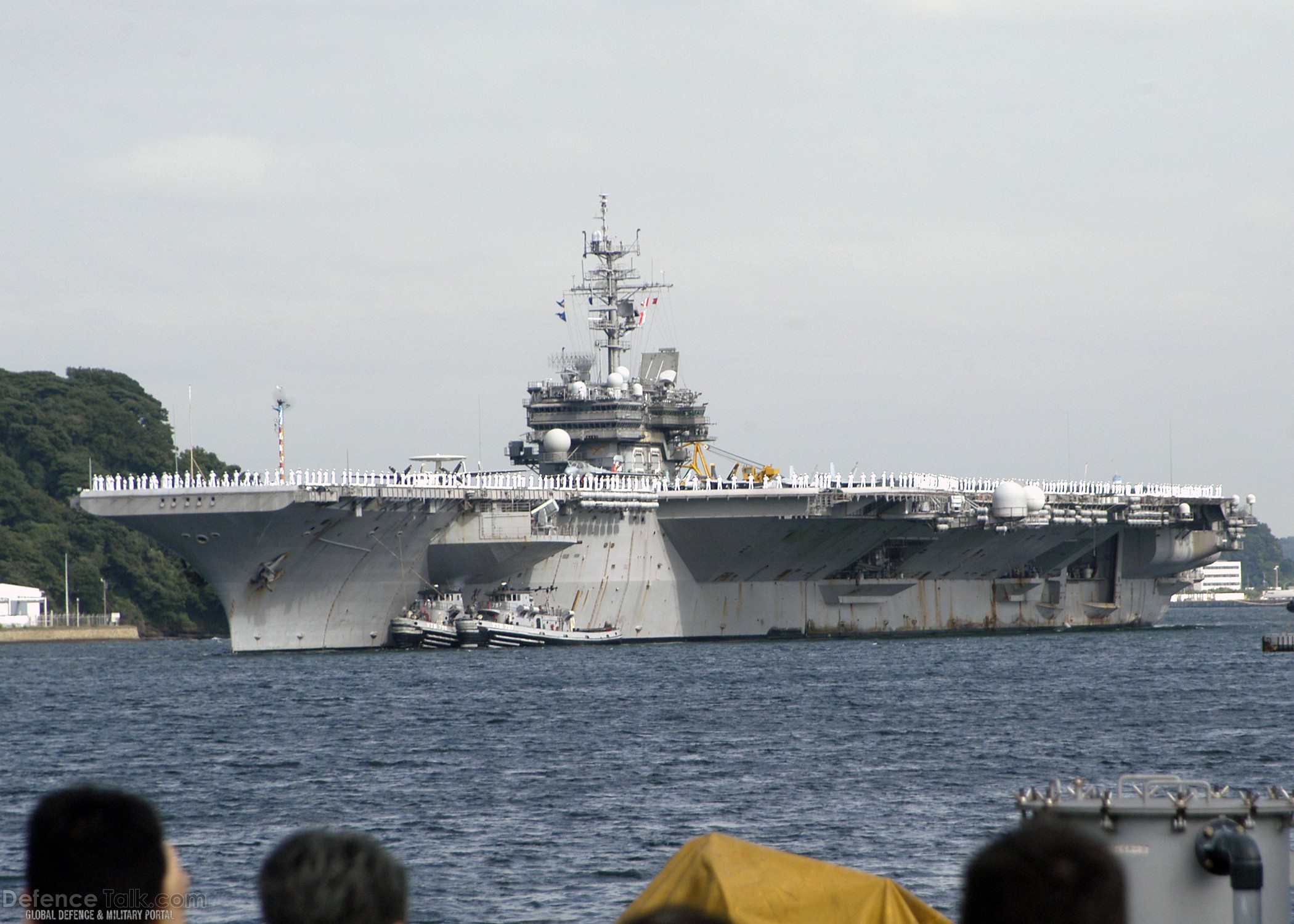 USS Kitty Hawk (CV 63) Aircraft Carrier - US Navy