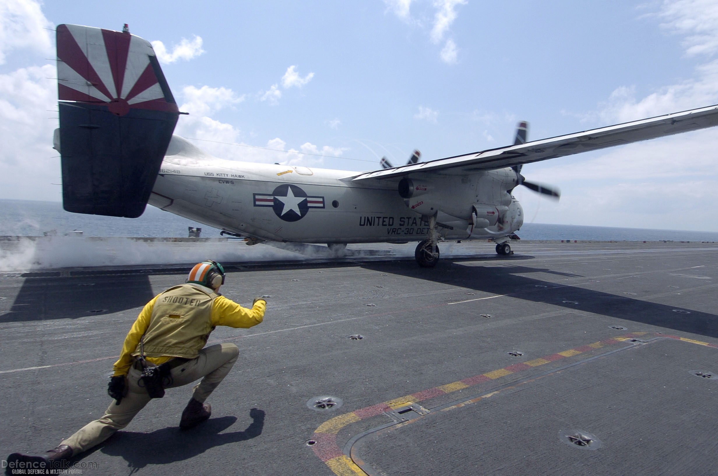 USS Kitty Hawk (CV 63) Aircraft Carrier - US Navy