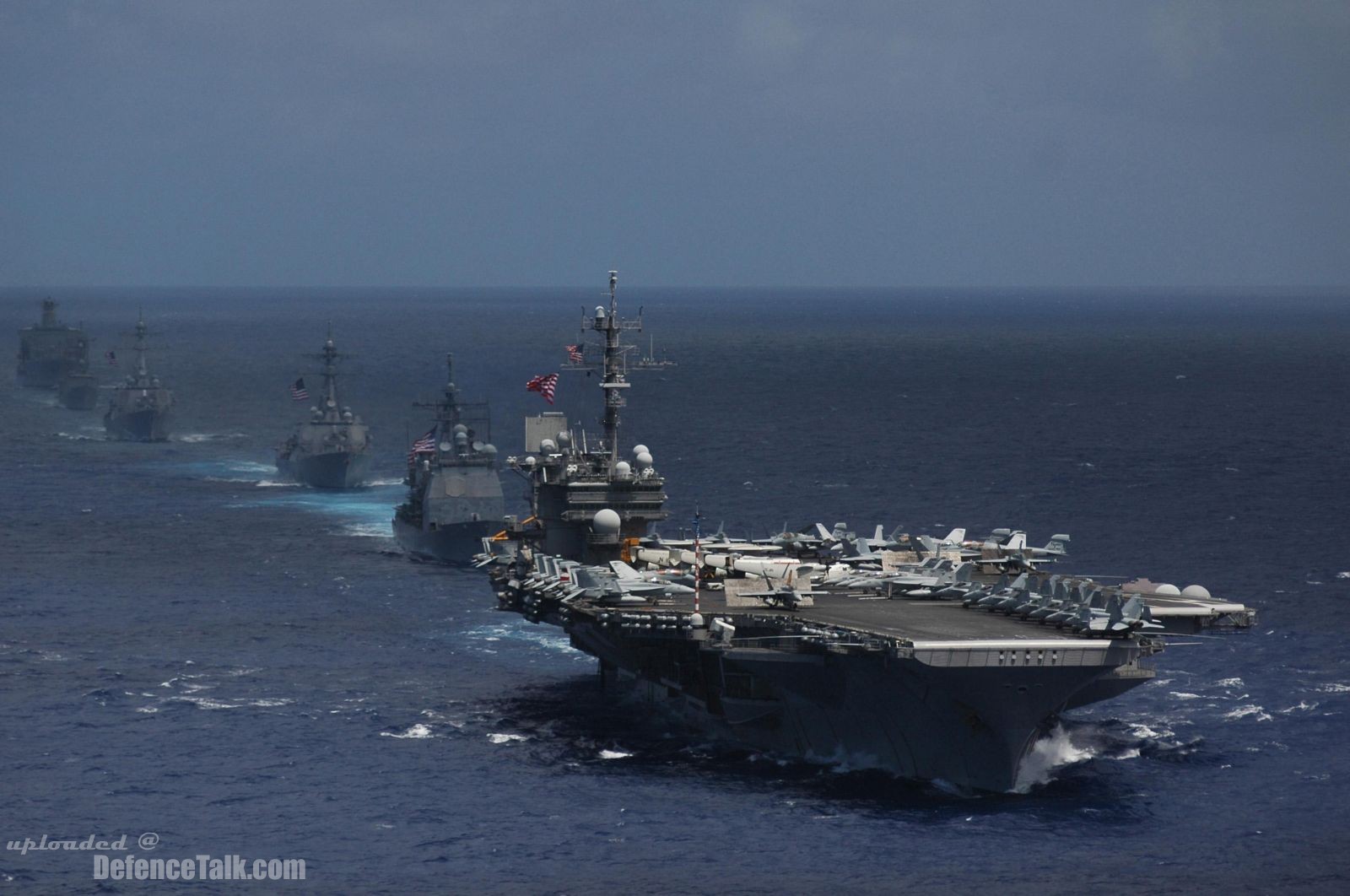 USS Kitty Hawk (CV 63) carrier strike group - Valiant Shield 2006.